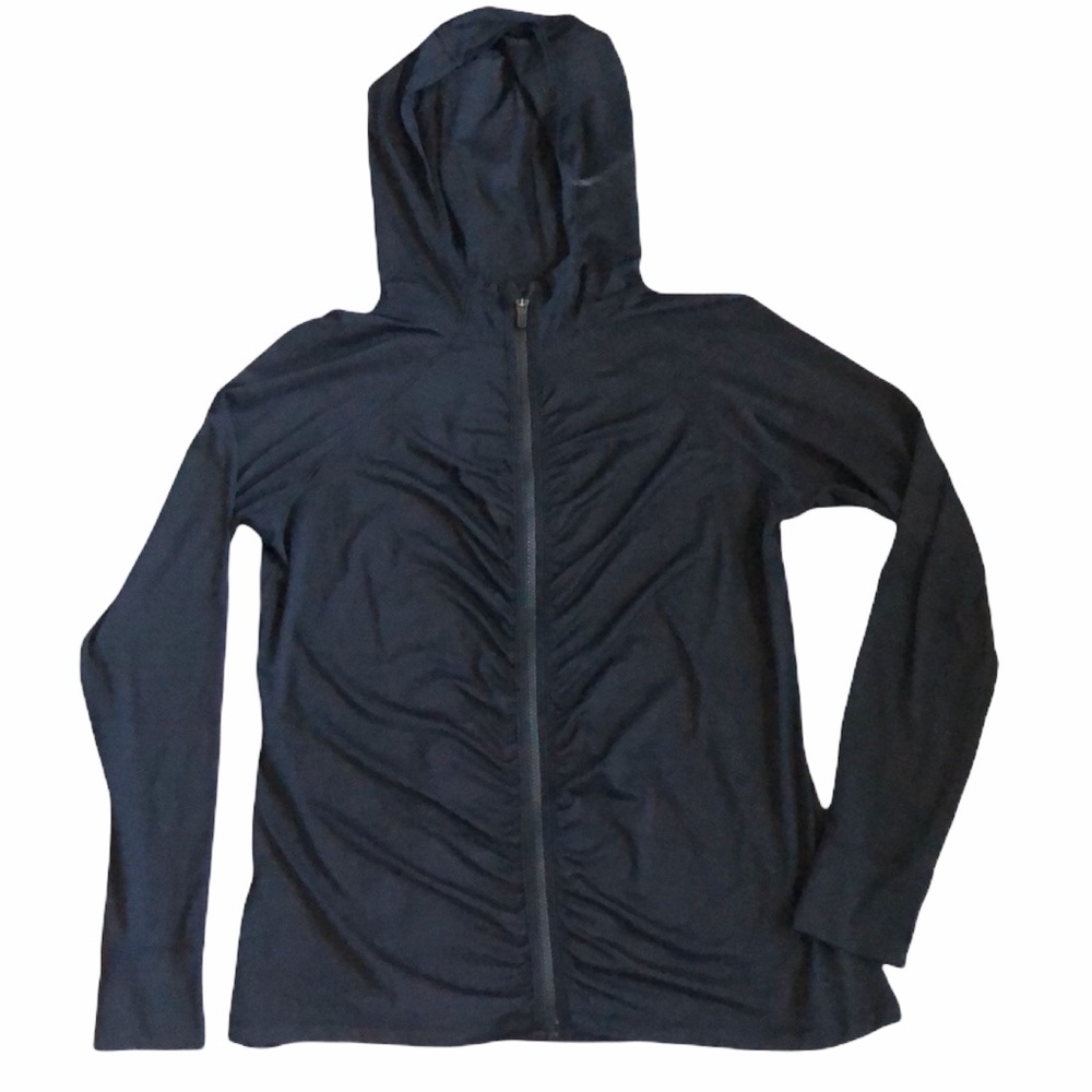 Athleta Black Hooded Sweatshirt